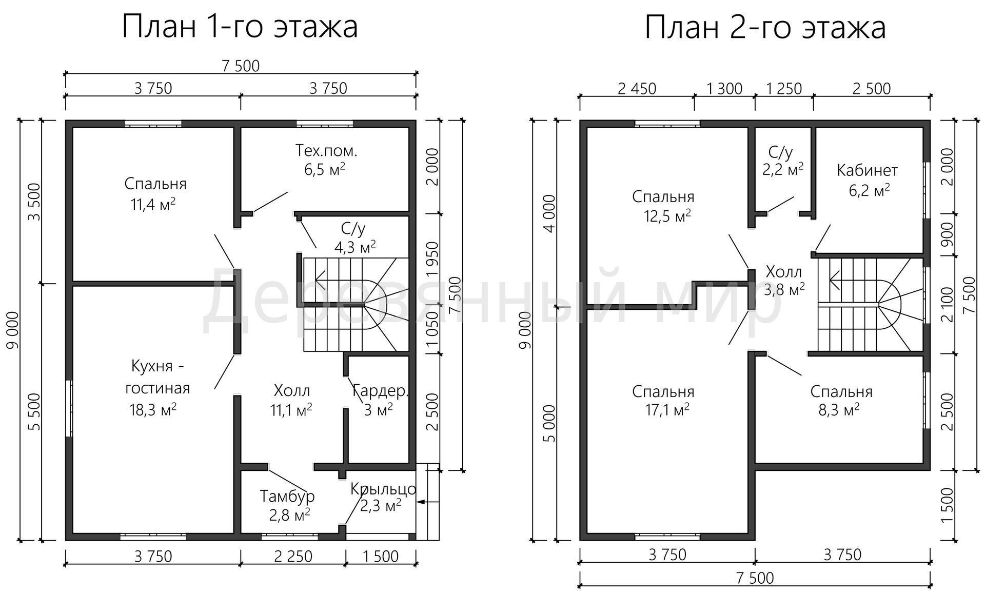 Каркасный дом ДК-41